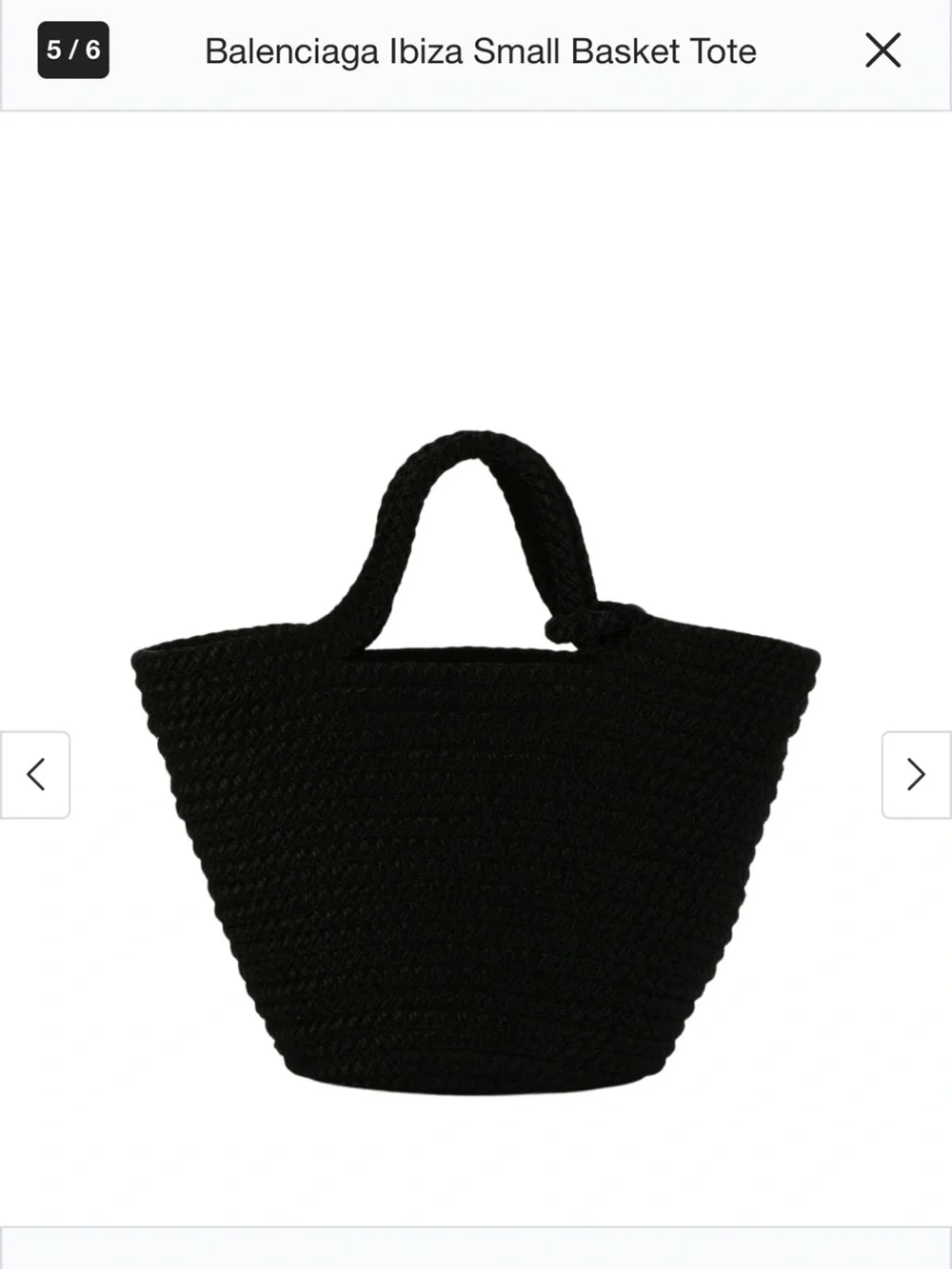 Balenciaga compact woven